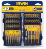 Irwin Impact Driver Bit Set, 47-pc