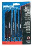 Mastercraft Reciprocating Blade Set, 5-pc