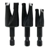 Mastercraft Plug Cutter Set,  3-pc