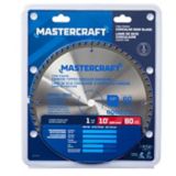 Mastercraft Carbide Tipped Circular Saw Blade, 10 x 60-in