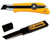 OLFA 18mm Heavy Duty Utility Knife with 10...