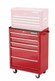 Armoire � outils 5 tiroirs Mastercraft, rouge, 24 po