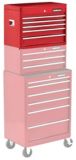 Mastercraft 5-Drawer Tool Chest, Deep Red, 26-in