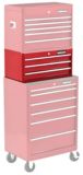 Mastercraft 3-Drawer Intermediate Chest, Deep Red, 26-in