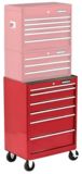 Mastercraft 6-Drawer Cabinet, Deep Red, 26-in