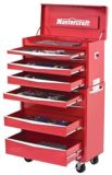 Mastercraft 6-Drawer Chest, Red, 36-in