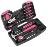 Apollo 39-Piece Pink Tool Kit