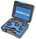 Extracteur de boulons Mastercraft Bolt-Out, 6 pces 