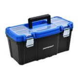 Mastercraft 16-in Tool Box with Tray Top