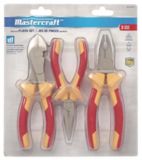 Pinces d'�lectricien Mastercraft, 3 pces