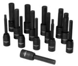 Douilles hex pour cl� � chocs Mastercraft, 14 pces