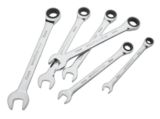 Goodyear Metric Ratcheting Wrench Set, 6-Pc