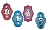 Stainless Steel Wind Spinners, Assorted