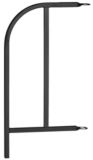 Finial Fence End Panel