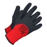 Fleece-Lined Gloves with Rubber Palm