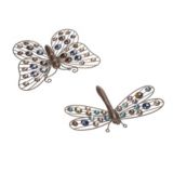 Dragonfly and Butterfly Jewelled Wall Art