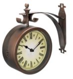 2-in-1 Wall Mounted Swivel Clock