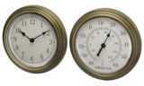 Indoor & Outdoor Clock & Thermometer