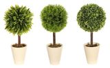 Assorted Artificial Topiary Foliage Balls