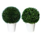 Artificial Boxwood Grass Foliage Ball