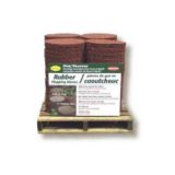 Dalle Perm-A-Mulch, caoutchouc 