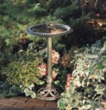 Cast Metal Bird Bath
