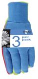 Assorted Women's Gripping Gloves, 3-Pk