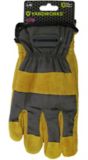 Gants en cuir, doubl�s, homme