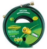 Yardworks No-Kink 100' Elliptical Hose