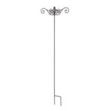 4 Way Scroll Design 84-in Shepherd Hook