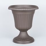 Canterbury Resin Urn Planter, Brass