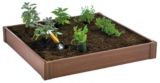 Raised Square Garden Bed, 3.5 x 3.5-ft