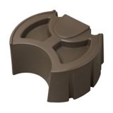 Rain Barrel Stand, Black