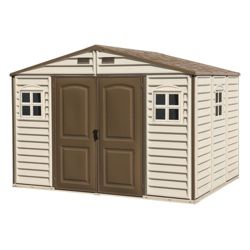 Tire - Duramax Woodside Vinyl Shed, 10-1/2 x 8-ft customer reviews ...