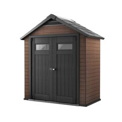 Canadian Tire - Keter Fusion Wood-Plastic Composite Shed, 7.5 x 4-ft 