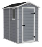 Keter Manor Resin Shed, 4 x 6-ft