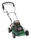 Yardworks Lawn Mower, 24V, 14-in