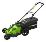 Tondeuse sans fil au lithium GreenWorks Tw...