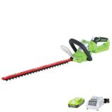Taille-haie sans fil GreenWorks, 24 V