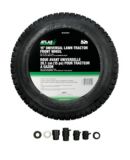 Roue de tracteur universelle, avant, 15 po
