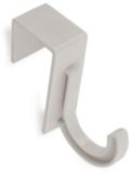 Nystrom Single Over-the-Door Hook, White P...