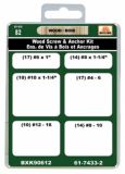 Buildex Anchor/Screws Kit, 82-pc