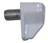 Buildex Shelf Support White Plastic, 5mm