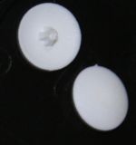 Buildex Press-In Screw Cap, White