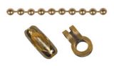 KingChain Brass Plated Bead Chain