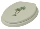 Soft Toilet Seat, Palm Tree Design