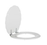 Shell Wood Toilet Seat