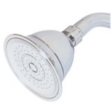 Peerless 3 Setting Chrome Fixed Shower Head