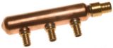 Apollo PEX Copper Manifold. 3 Ports