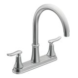 Moen Quinn™ 2-Handle High-Arc Kitchen Faucet